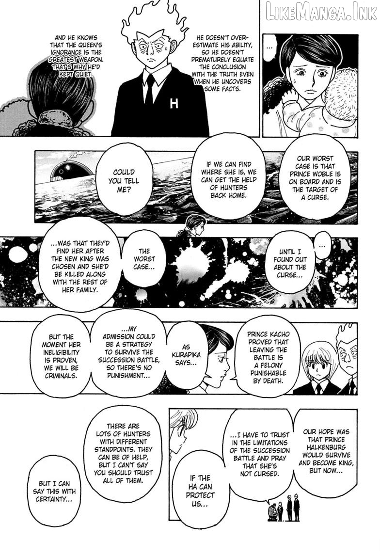 Hunter x Hunter, Chapter 414 image 17